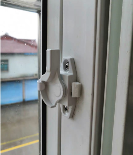 塑钢窗户锁扣_塑钢门窗月牙锁推拉门窗户锁配件移门钩锁塑钢窗锁扣铝